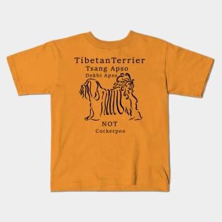 It's A Tibetan Terrier Kids T-Shirt